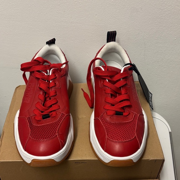 Versace Jeans Couture Fondo Fire 1 Red Men's Sneakers - Picture 9 of 9